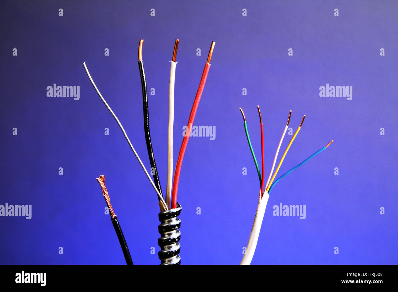 Electrical Cable Stock Photo