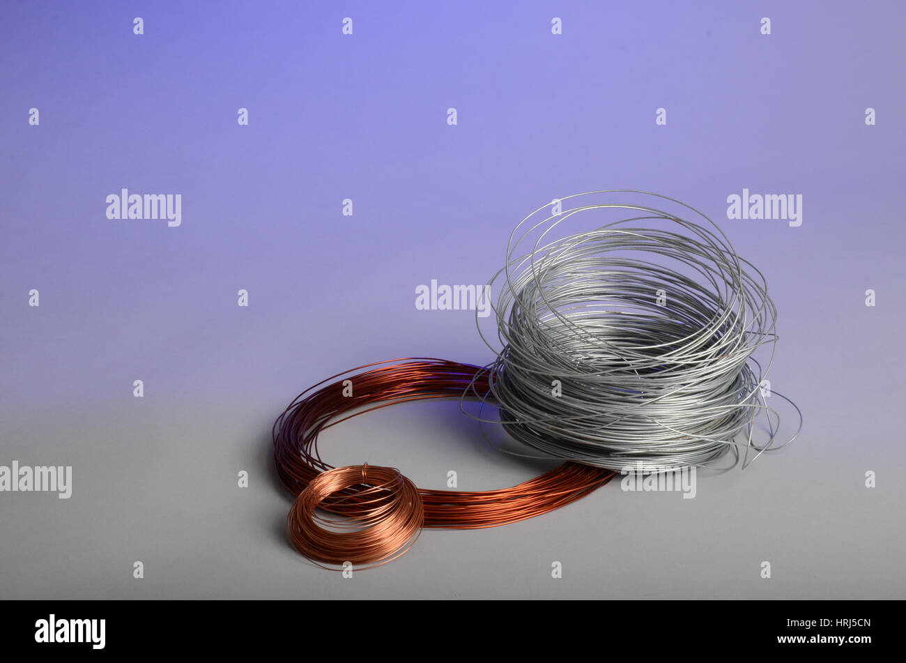 Wire Coil Electricity High Resolution Stock Photography and Images Alamy