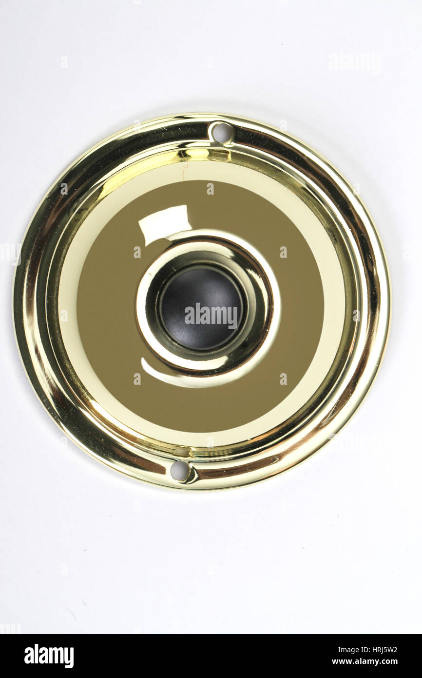 Door Buzzer Stock Photo Alamy