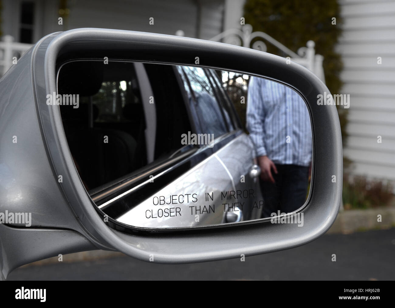 Side View Mirror Stock Photo Alamy
