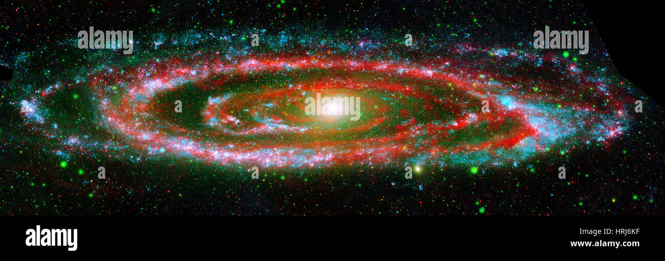 Messier 31, M31, NGC 224, Andromeda Galaxy Stock Photo