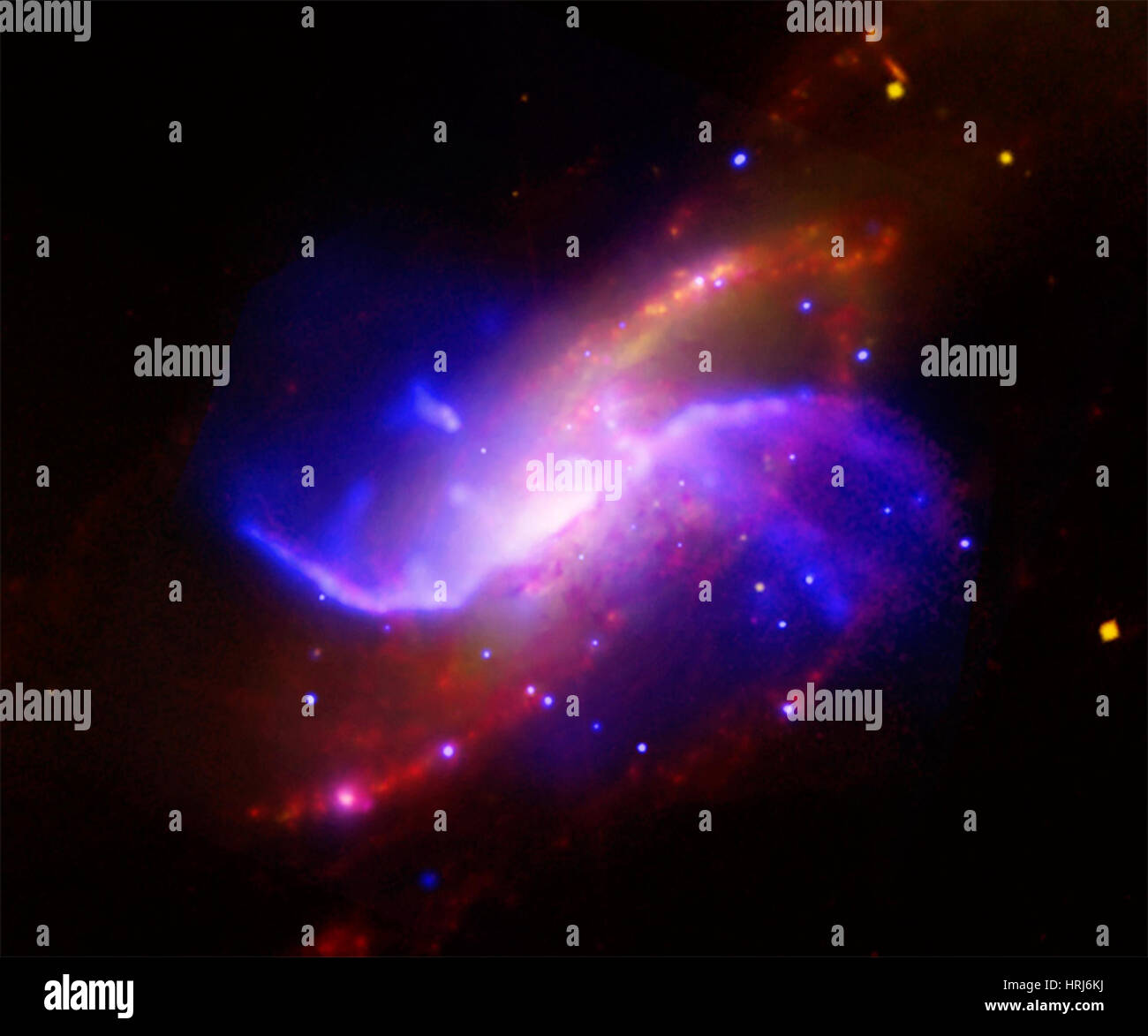 Spiral galaxy messier 106 hi-res stock photography and images - Alamy