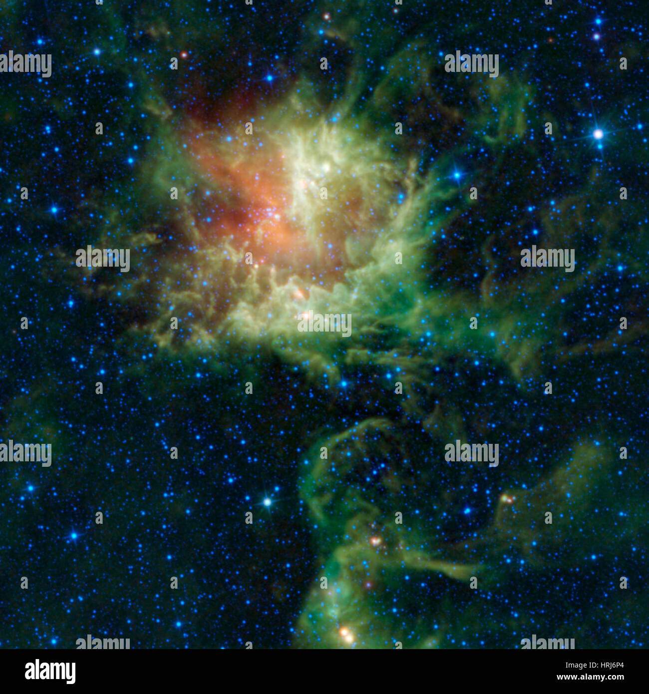 NGC 281, Pacman Nebula Stock Photo