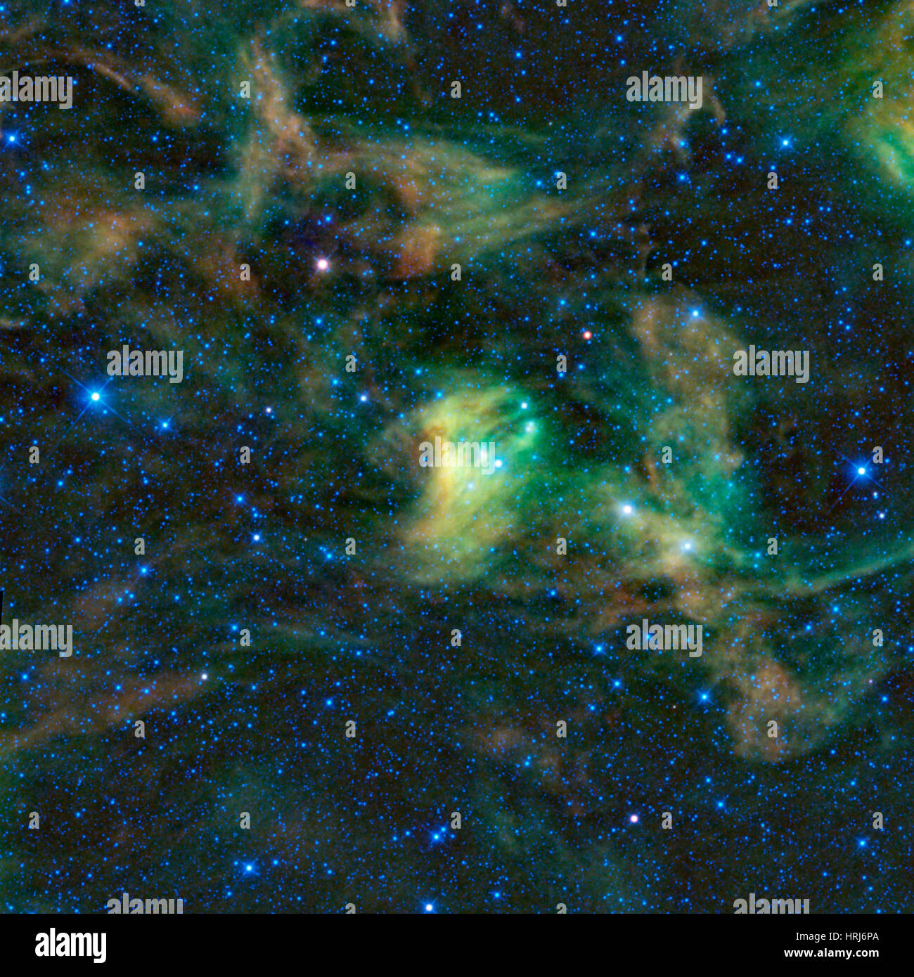 IC 4601, Reflection Nebula Stock Photo