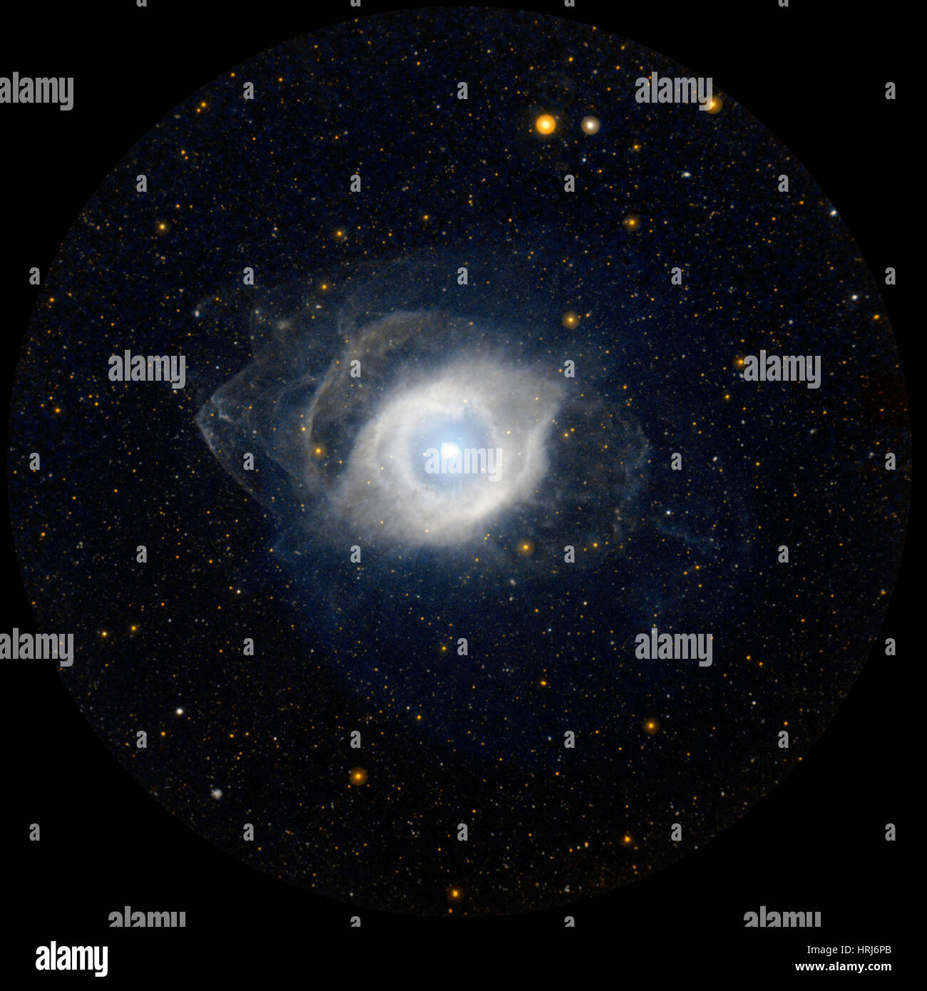 NGC 7293, Caldwell 63, Helix Nebula Stock Photo