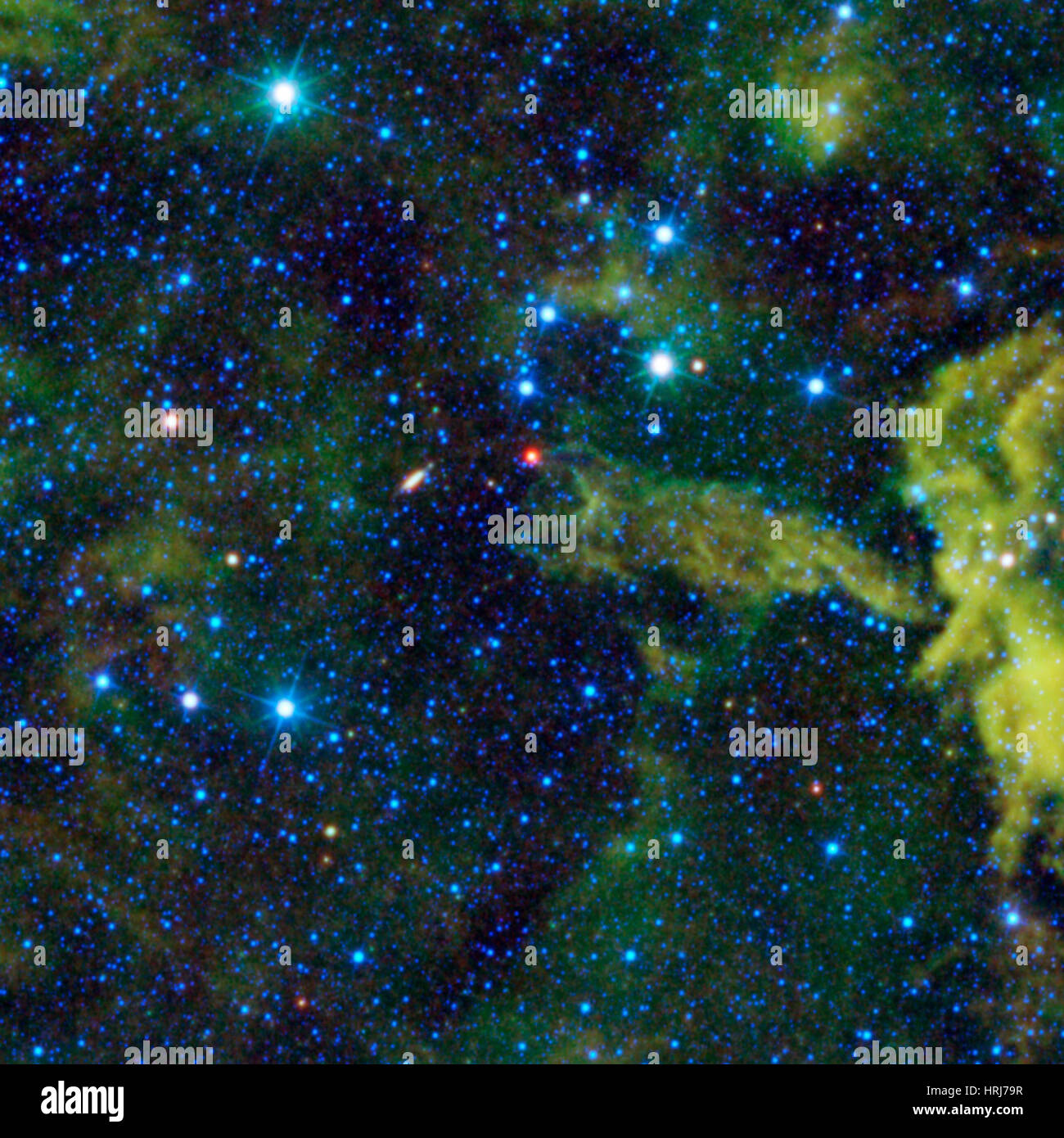 Cloud CG4, Cometary Globule 4 Stock Photo