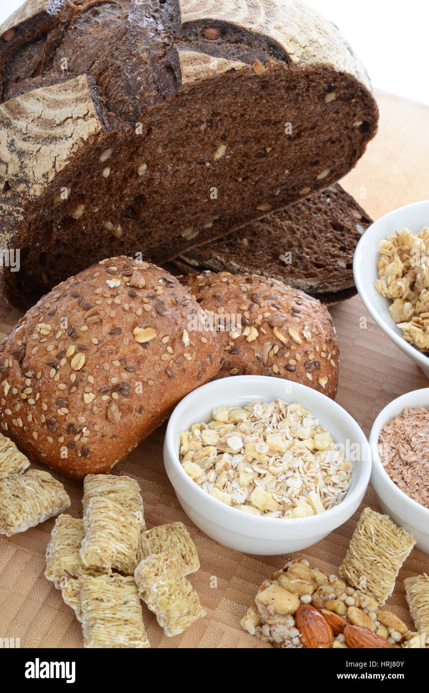 High Fiber Food Stock Photo Alamy