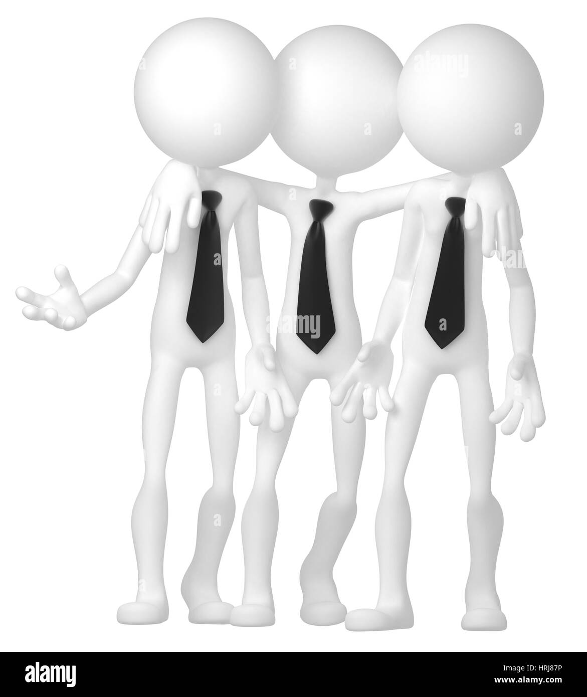 Group diverse people standing Black and White Stock Photos & Images - Alamy