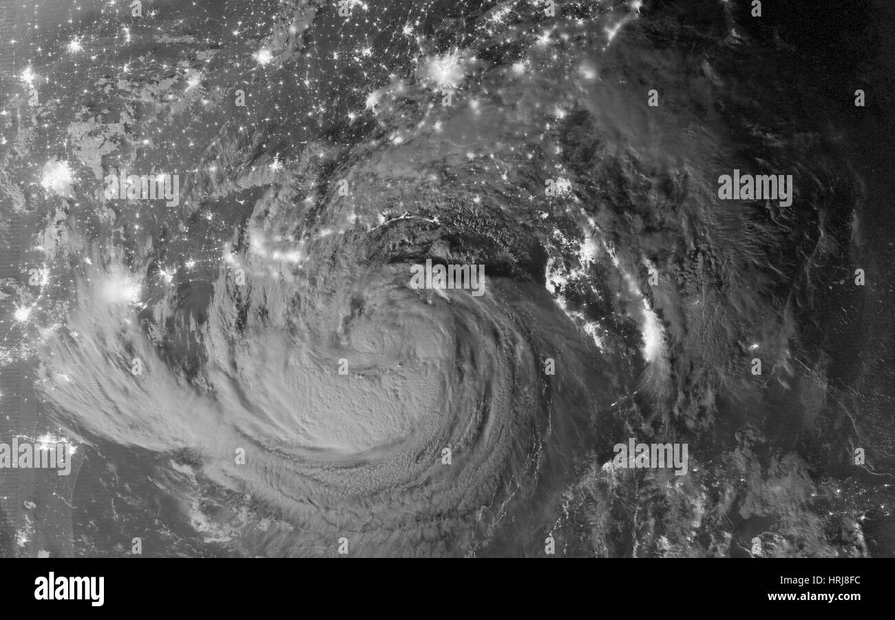 Tropical Storm Isaac Stock Photo Alamy