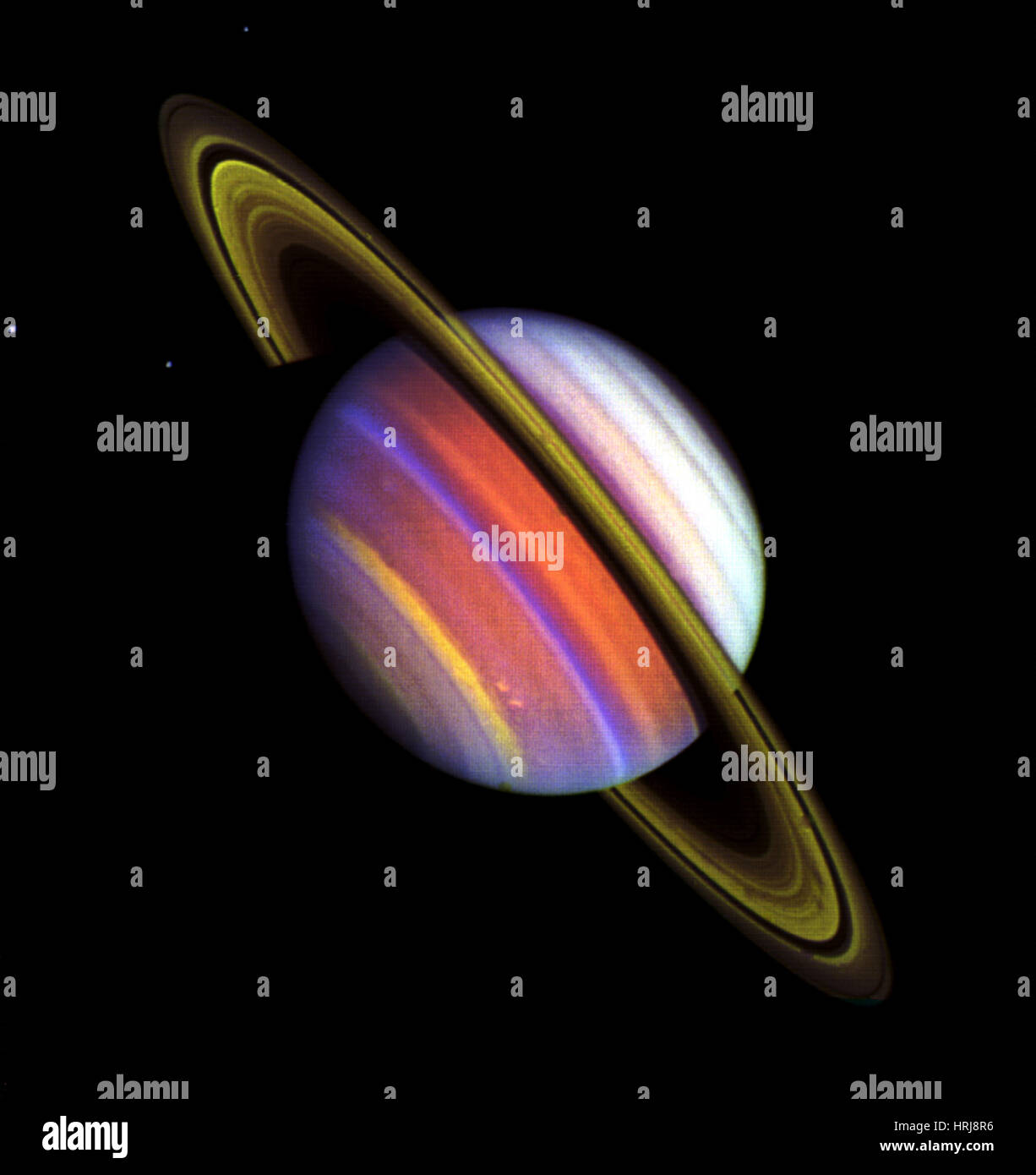 Saturn's Rings Stock Photo