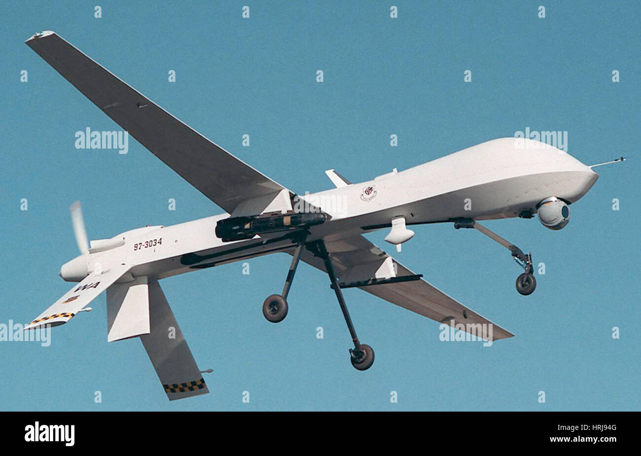 MQ-1 Predator Drone Stock Photo