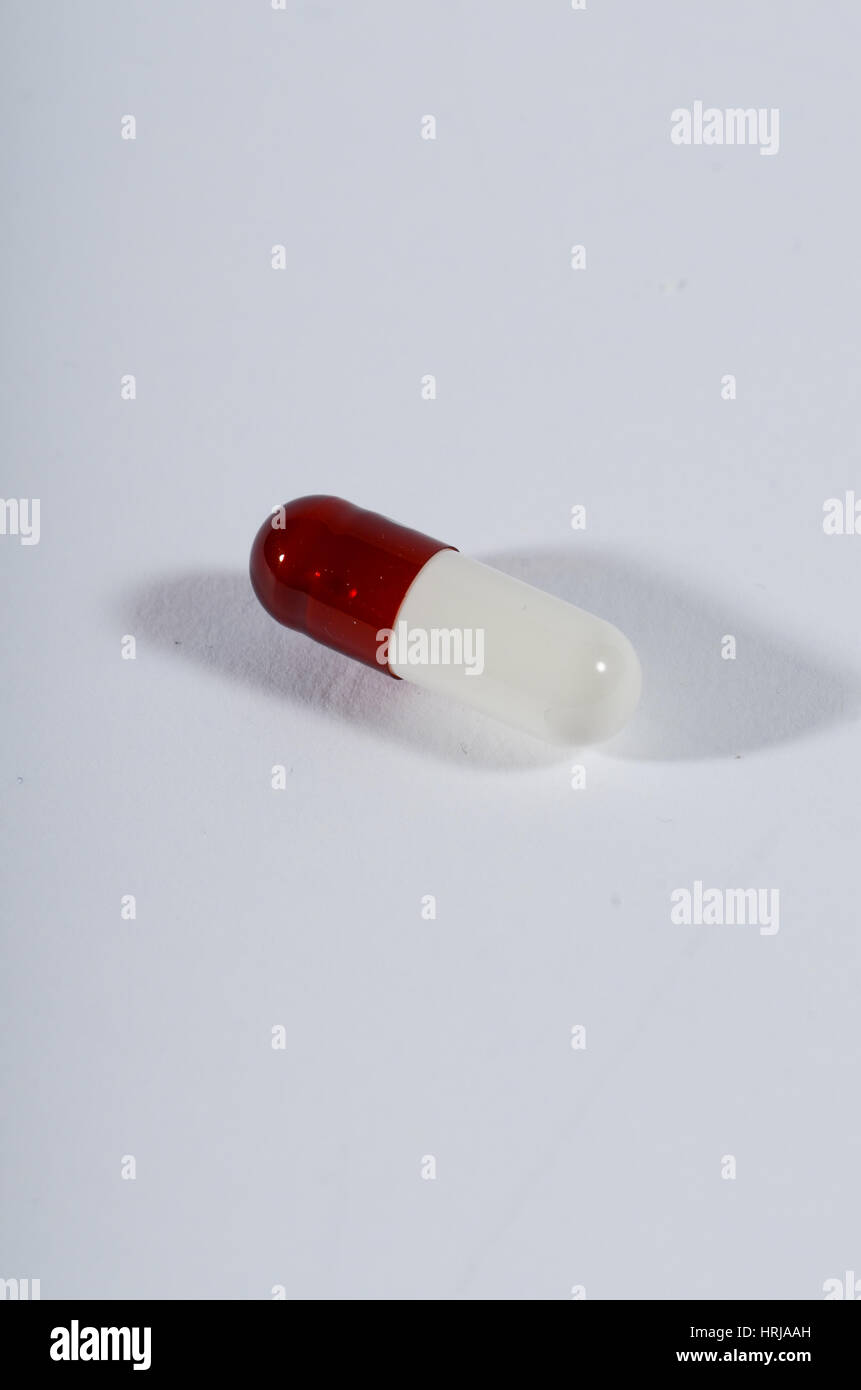 Pill Capsule Stock Photo