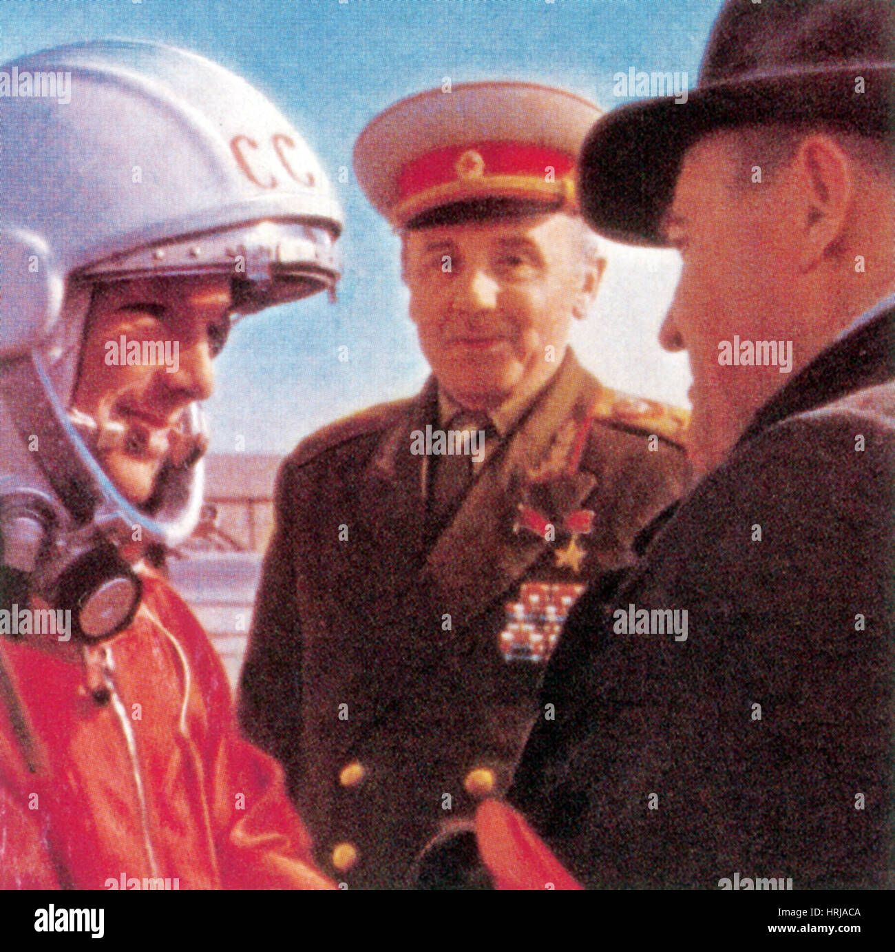 Yuri Gagarin, 1961 Stock Photo