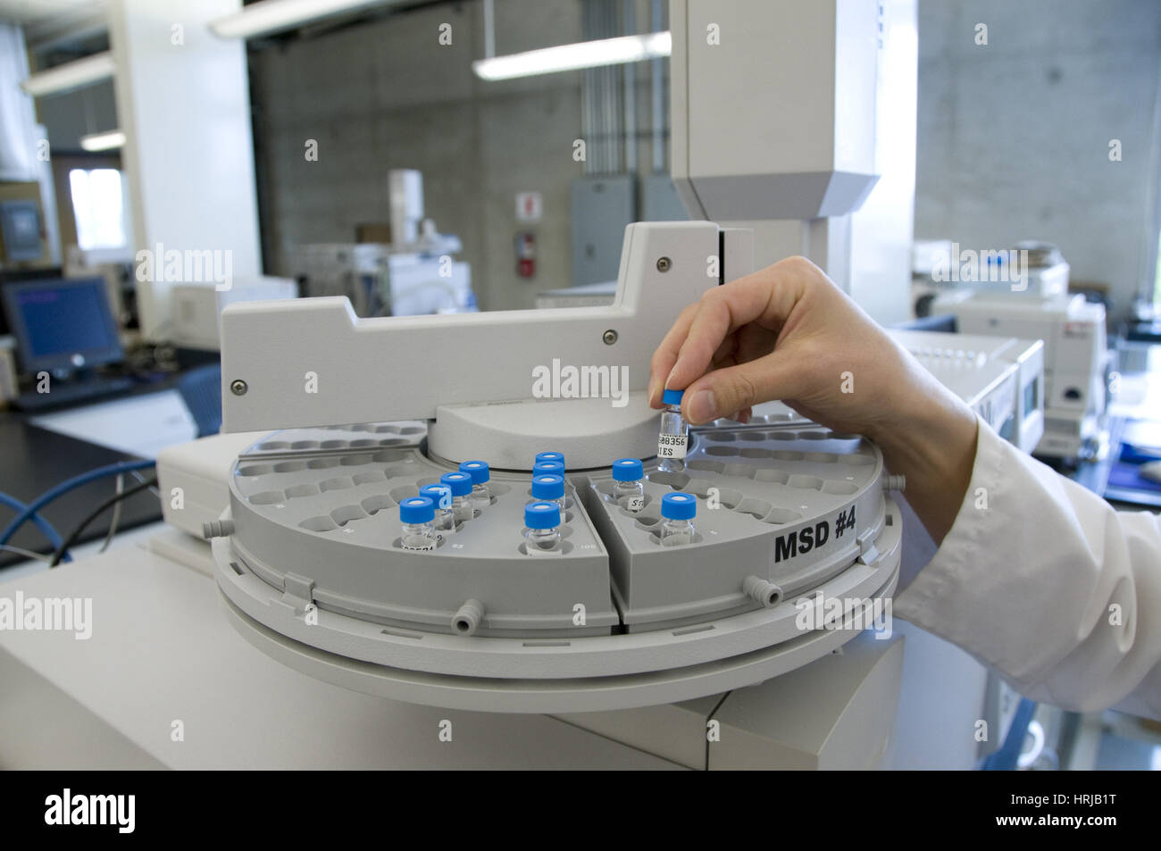 FDA Laboratory, Gas Chromatography Stock Photo Alamy