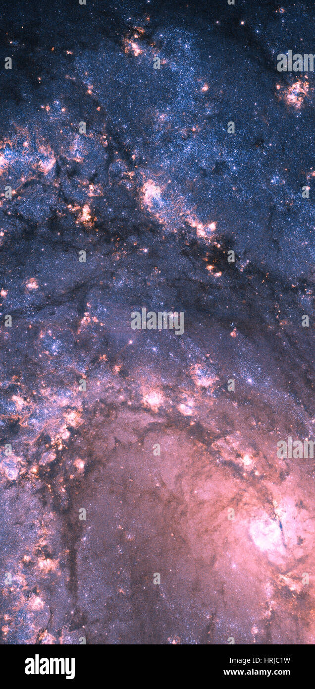 Black Hole Outburst in M83, Optical Stock Photo - Alamy