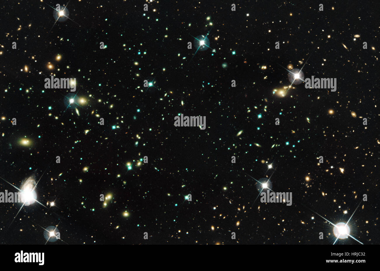 Abell 550, Galaxy Cluster, Optical Stock Photo