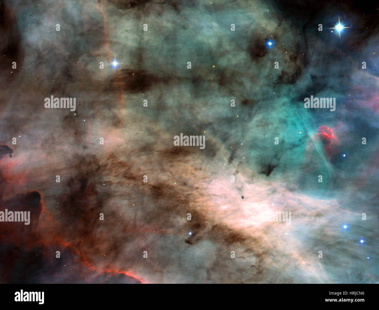M17, Swan Nebula Stock Photo