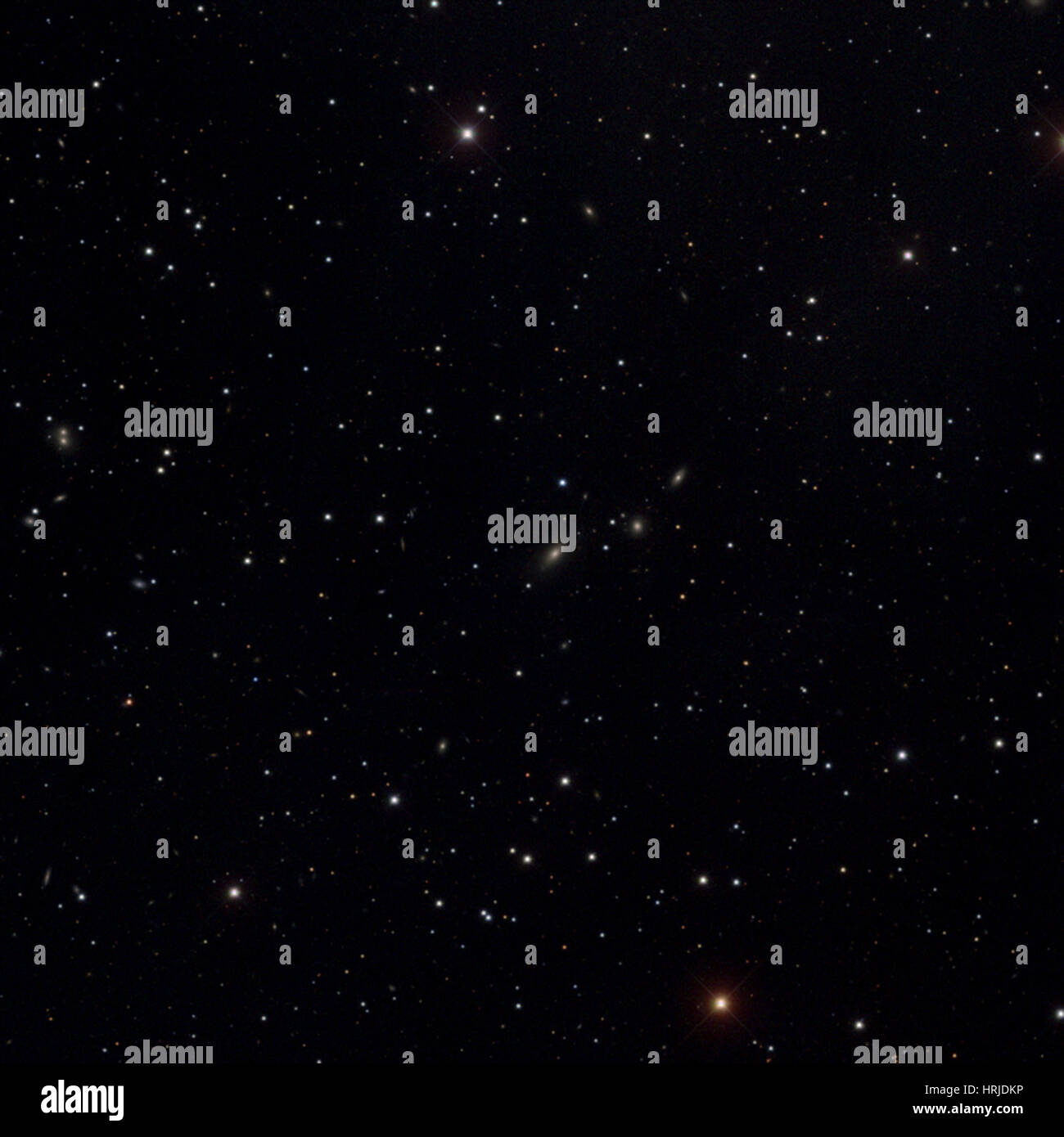 4C+00.58 Galaxy, Black Hole, WF Optical Stock Photo