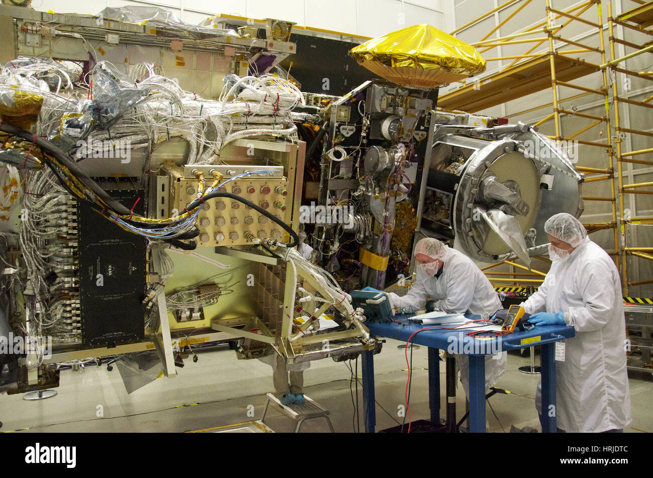 GPM Assembly at Goddard Space Flight Center Stock Photo