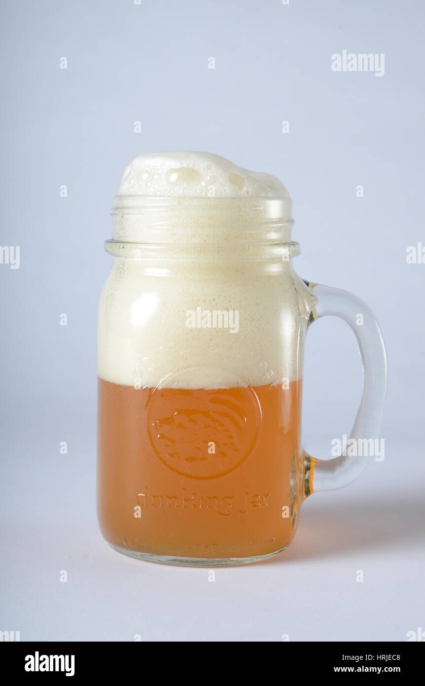 Beer Head Stock Photo Alamy