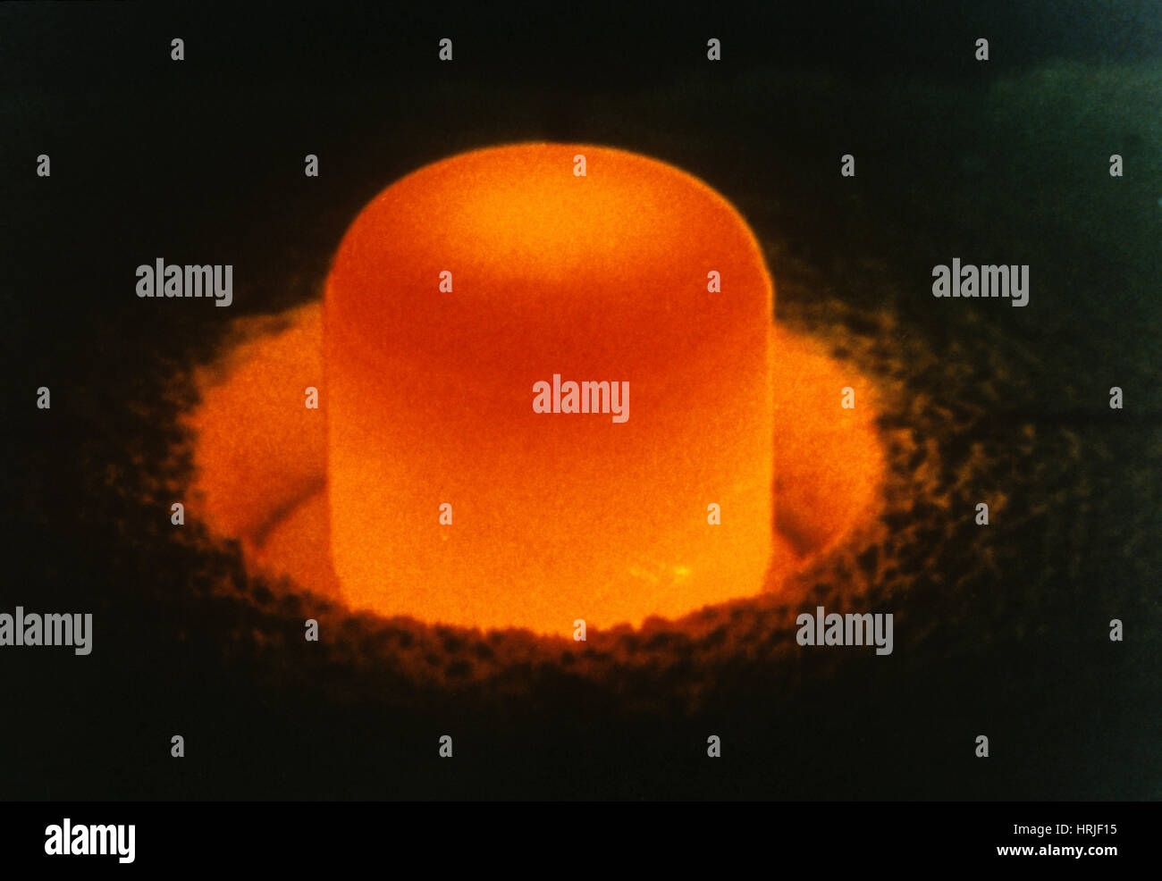Plutonium-238 Sphere Stock Photo