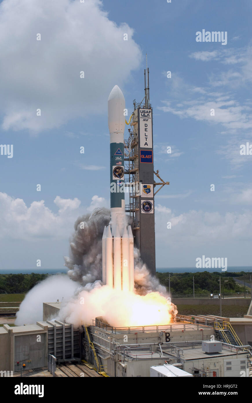 Fermi GammaRay Space Telescope Launch, 2008 Stock Photo Alamy