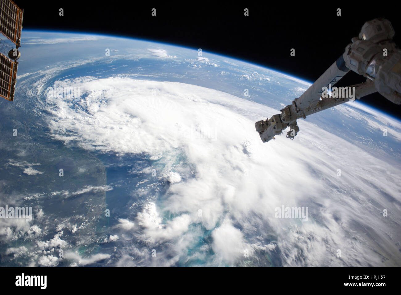 Tropical Storm Arthur, 2014 Stock Photo