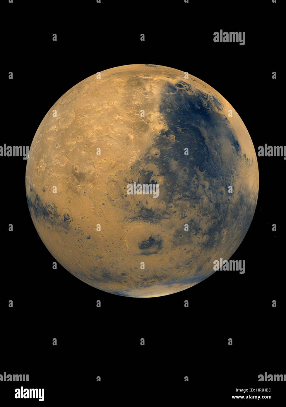 Mars, Syrtis Major Planus Stock Photo