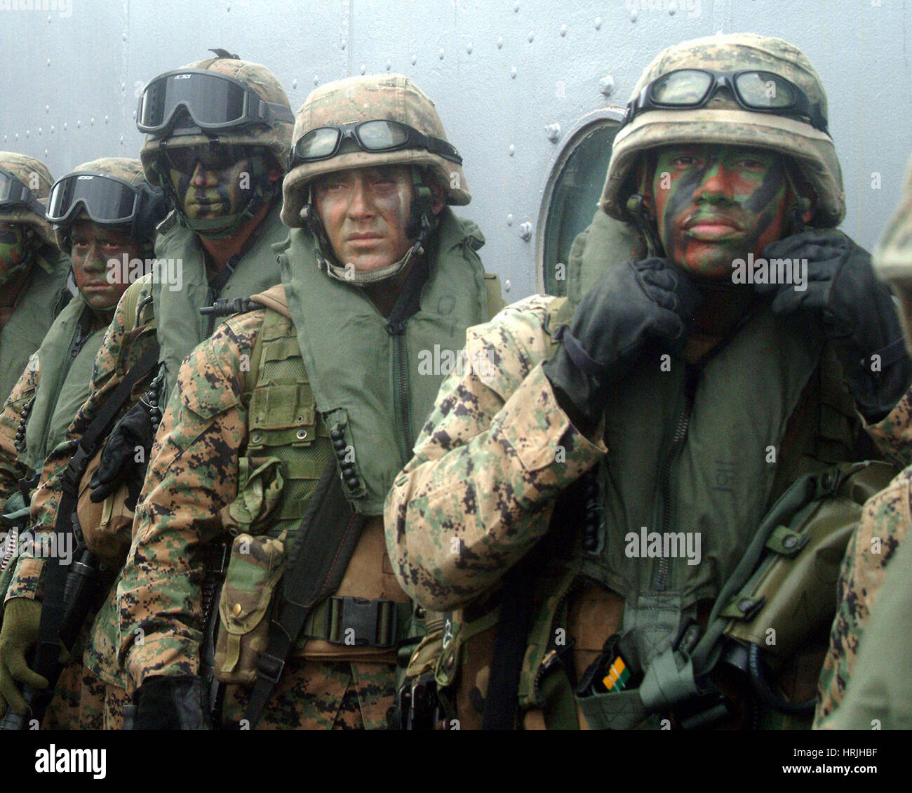 U.S. Marine Expeditionary Unit, 2005 Stock Photo