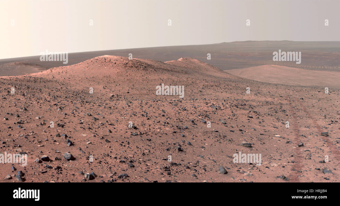 Wujack Ridge Wdowiak Ridge, Mars Stock Photo - Alamy