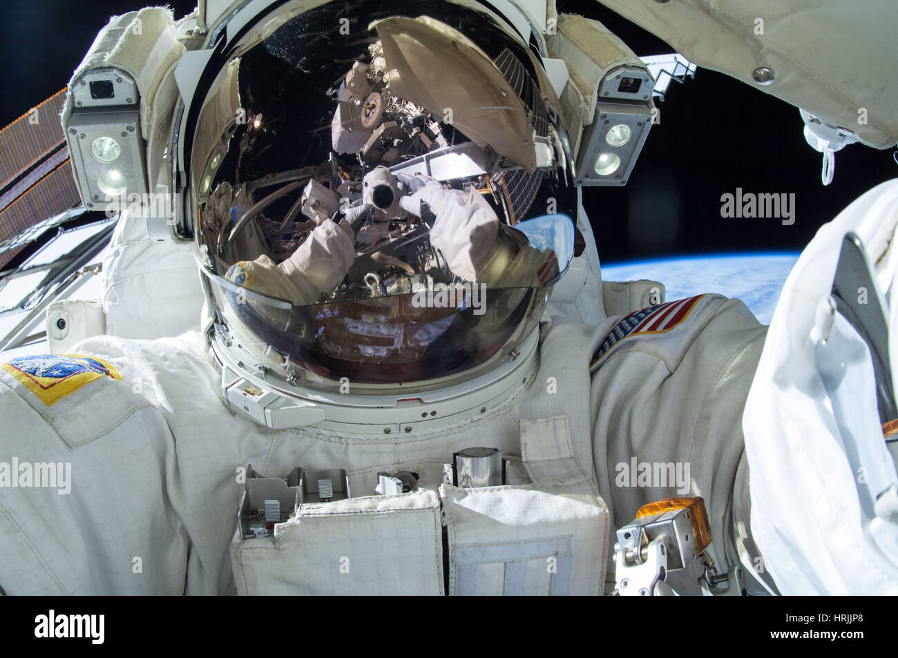 Astronaut Terry Virts Stock Photo