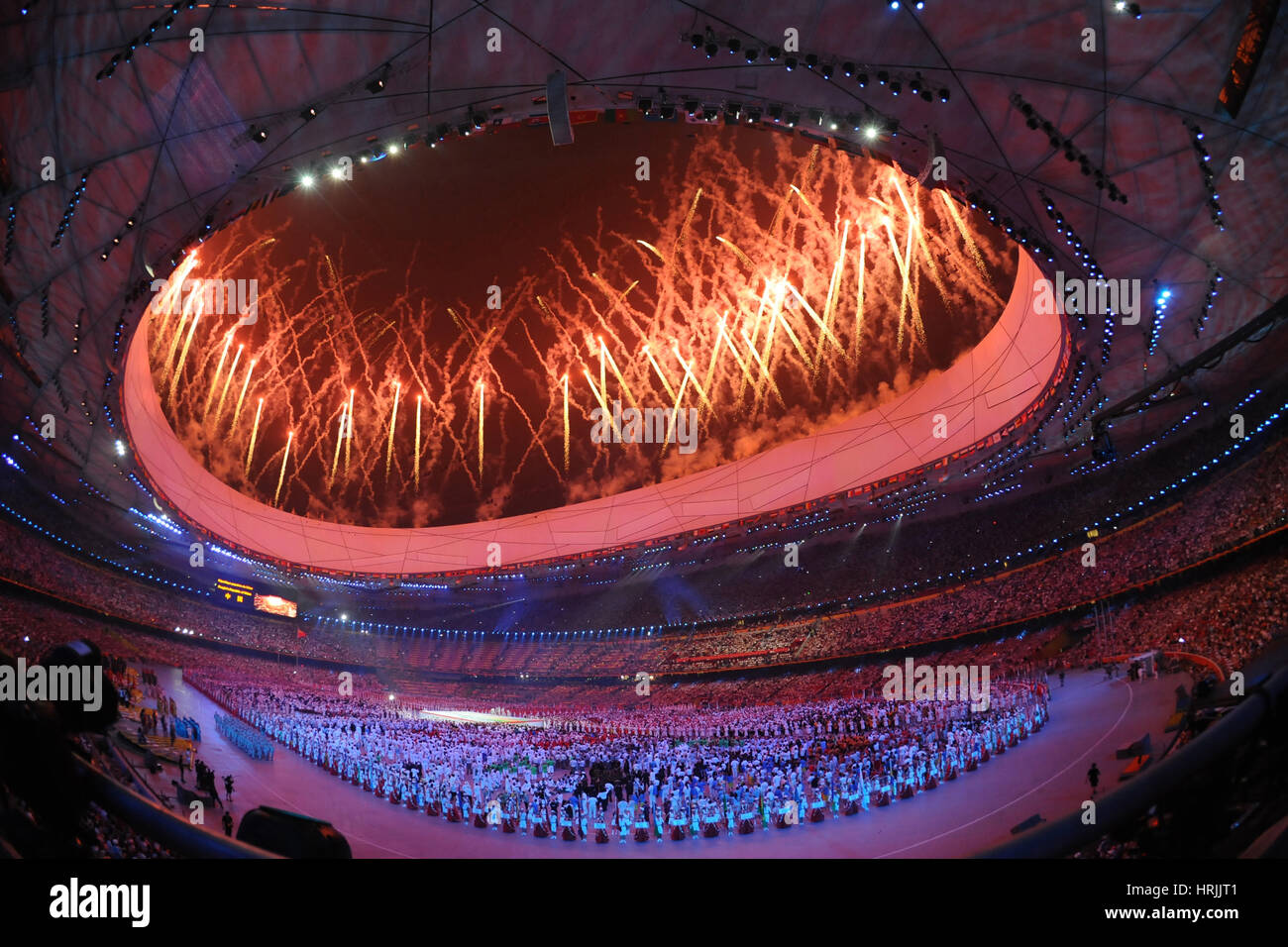 Opening Ceremony, XXIX Olympics, Beijing, 2008 Stock Photo