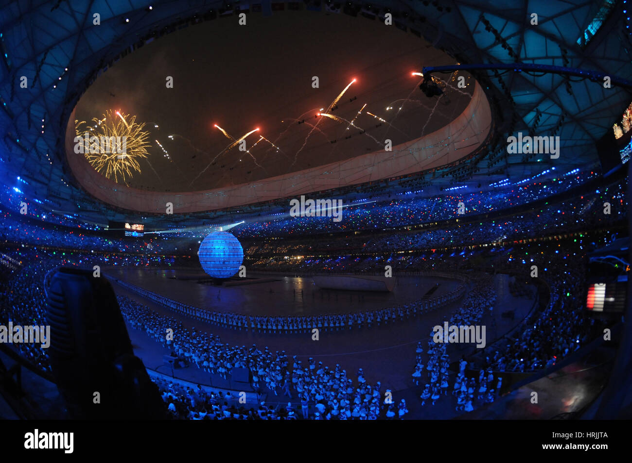Opening Ceremony, 29th Olympics, Beijing, 2008 Stock Photo