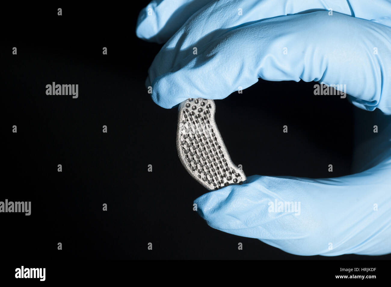3-D Printed Spinal Disc, 2015 Stock Photo