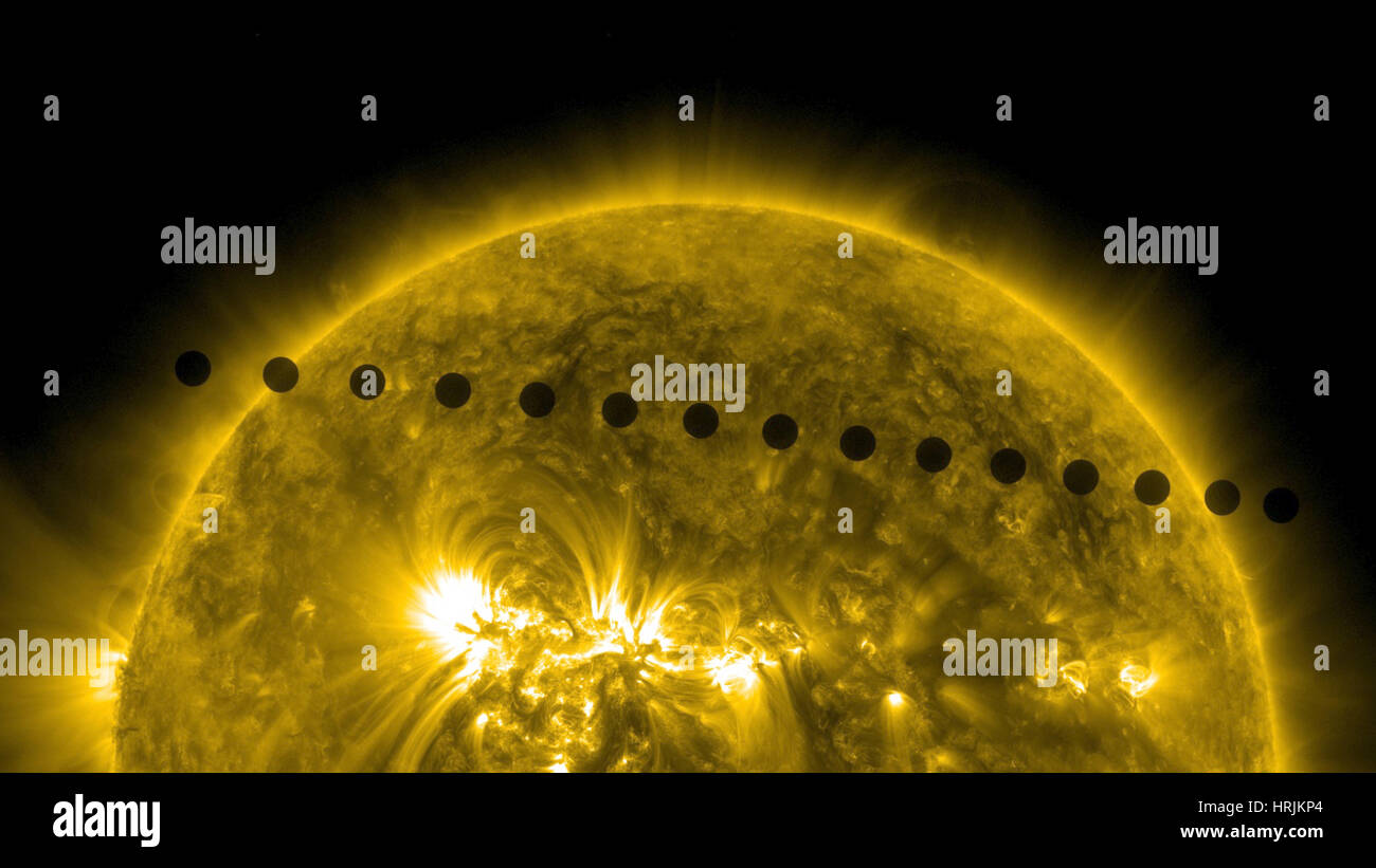 Transit of Venus Across the Sun, 2012 Stock Photo - Alamy
