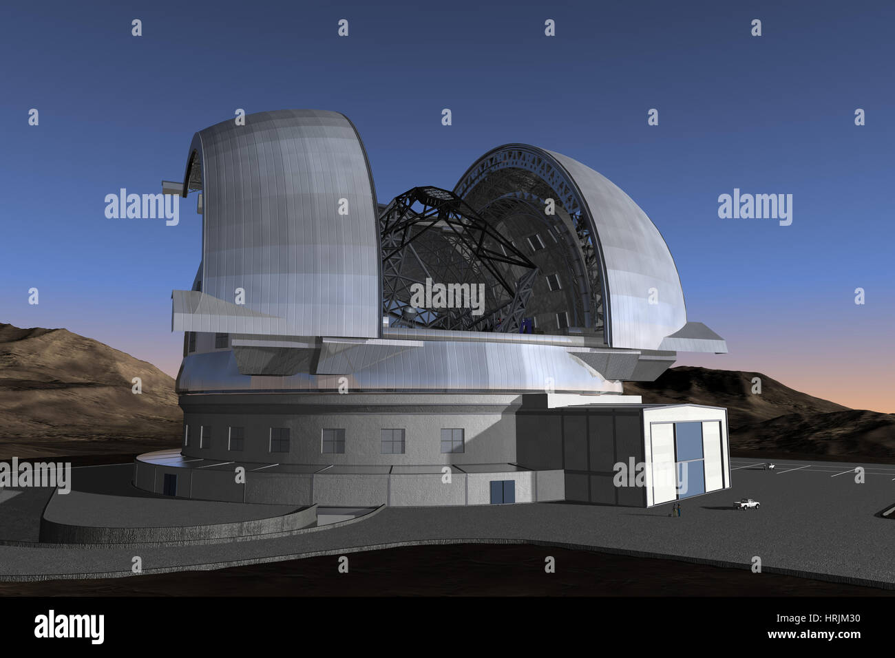 European Extremely Large Telescope Stock Photo
