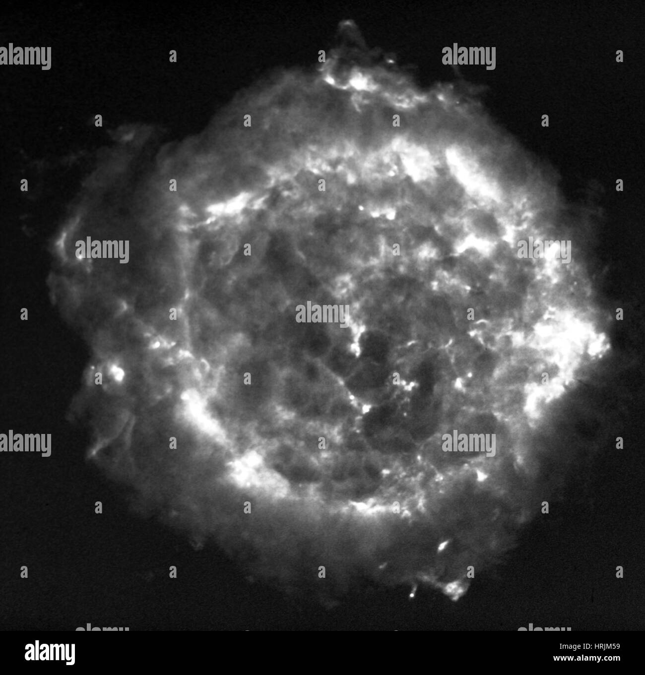 Cassiopeia A, Supernova Remnant Stock Photo