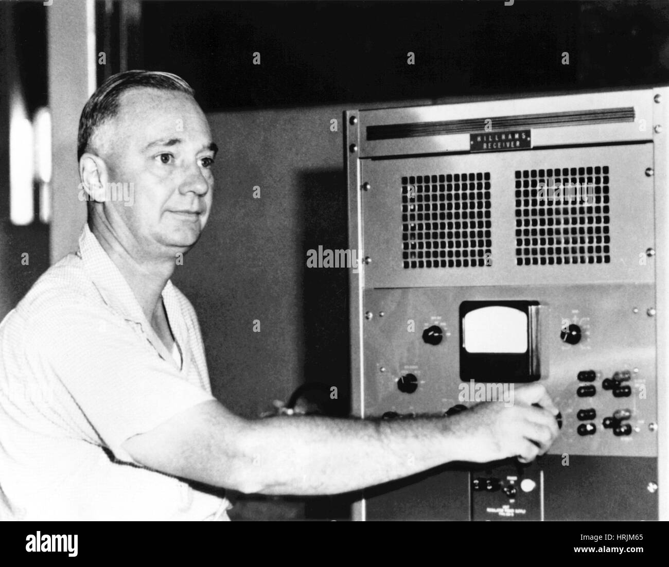 Grote Reber, American Radio Astronomer Stock Photo Alamy