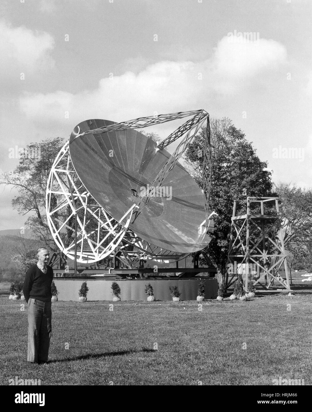Grote Reber, American Radio Astronomer Stock Photo Alamy