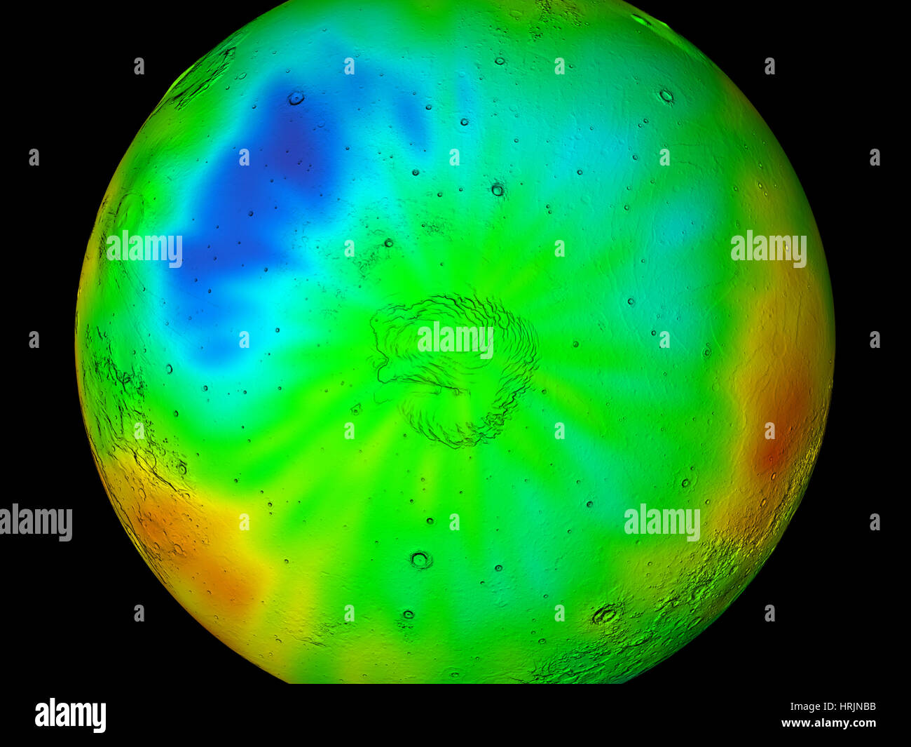 Mars Water Ice, Winter Stock Photo Alamy
