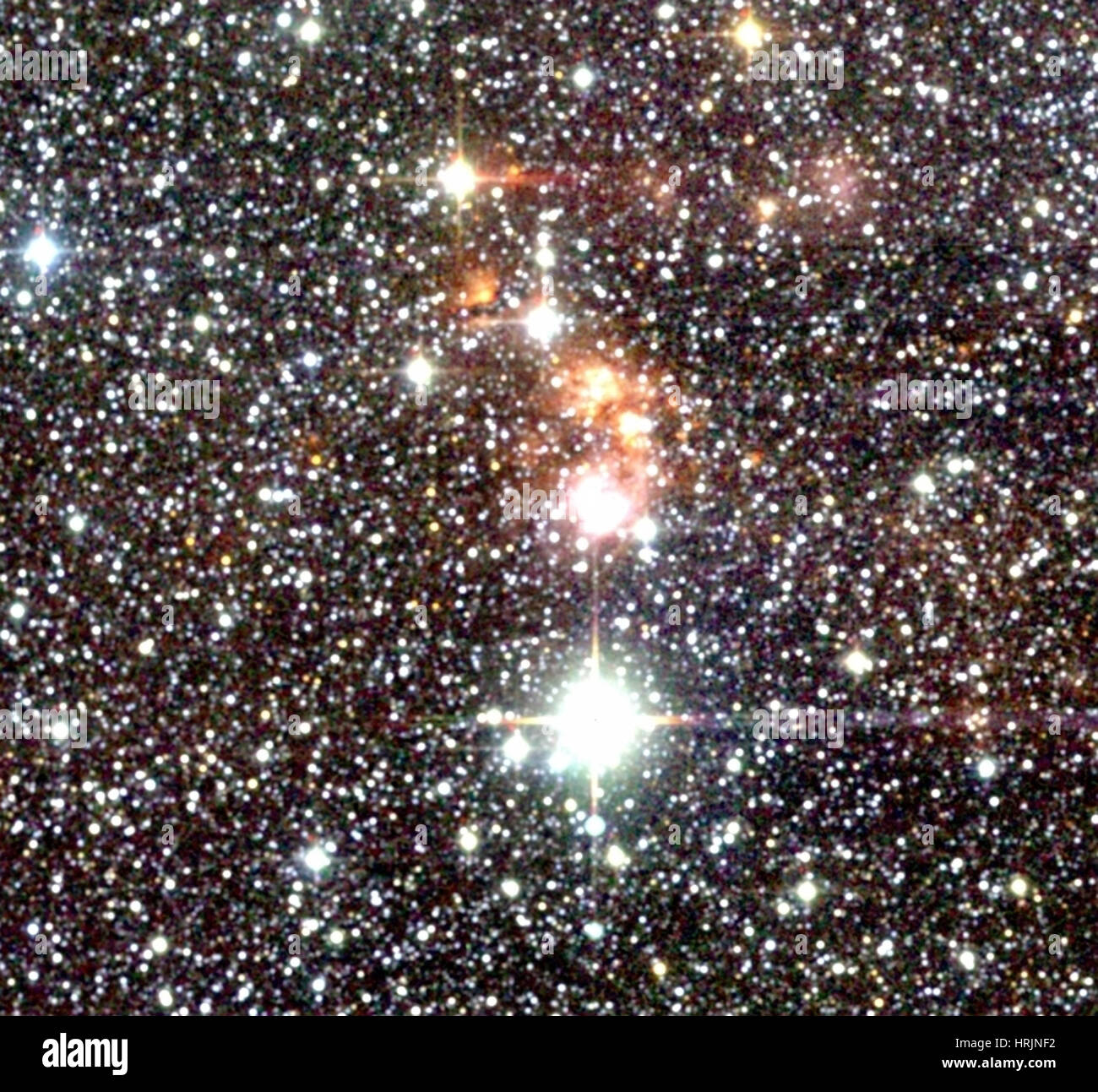 Star-Forming Region, K3-50 Stock Photo