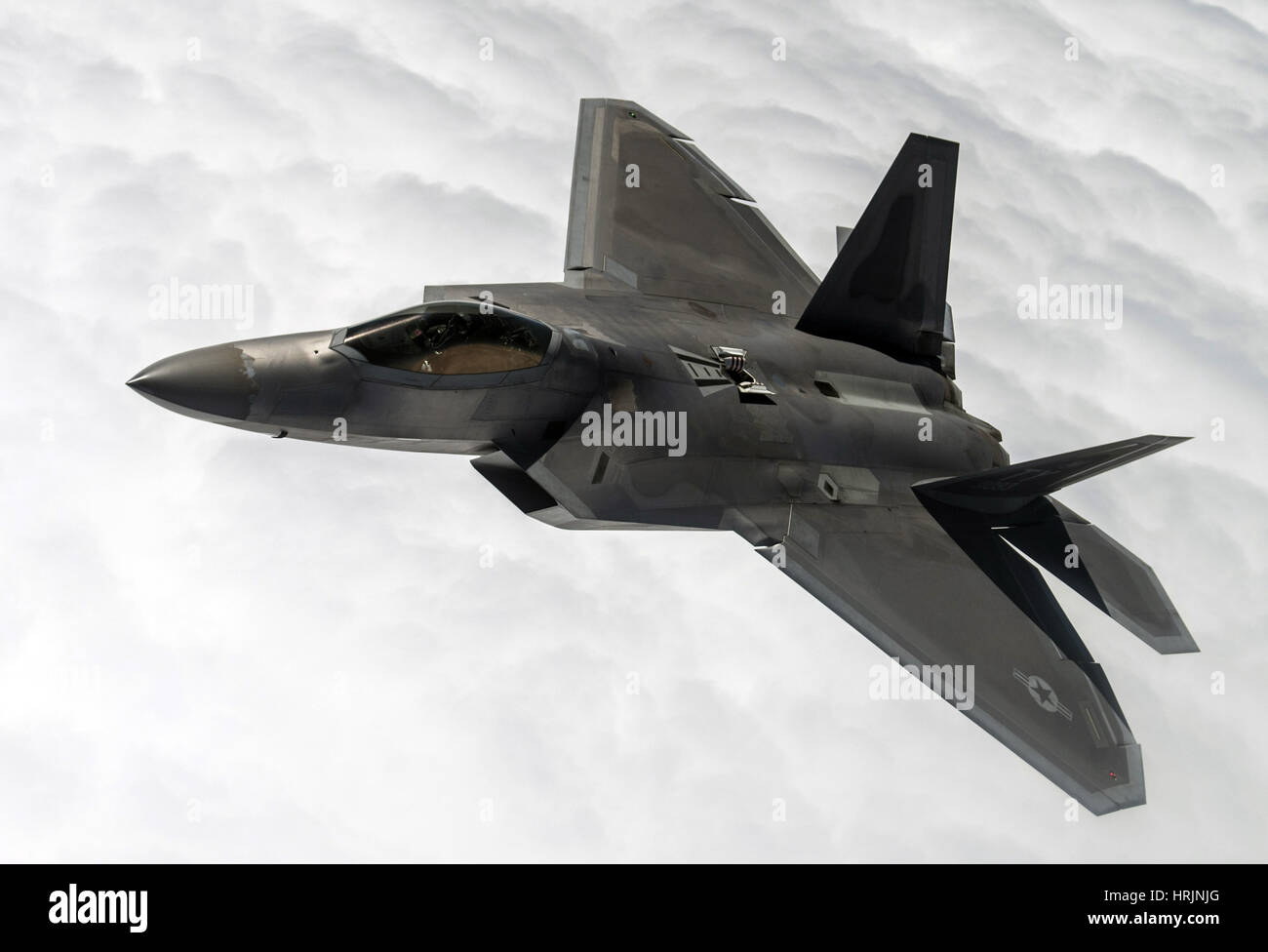 Lockheed Martin F-22 Raptor, 2015 Stock Photo