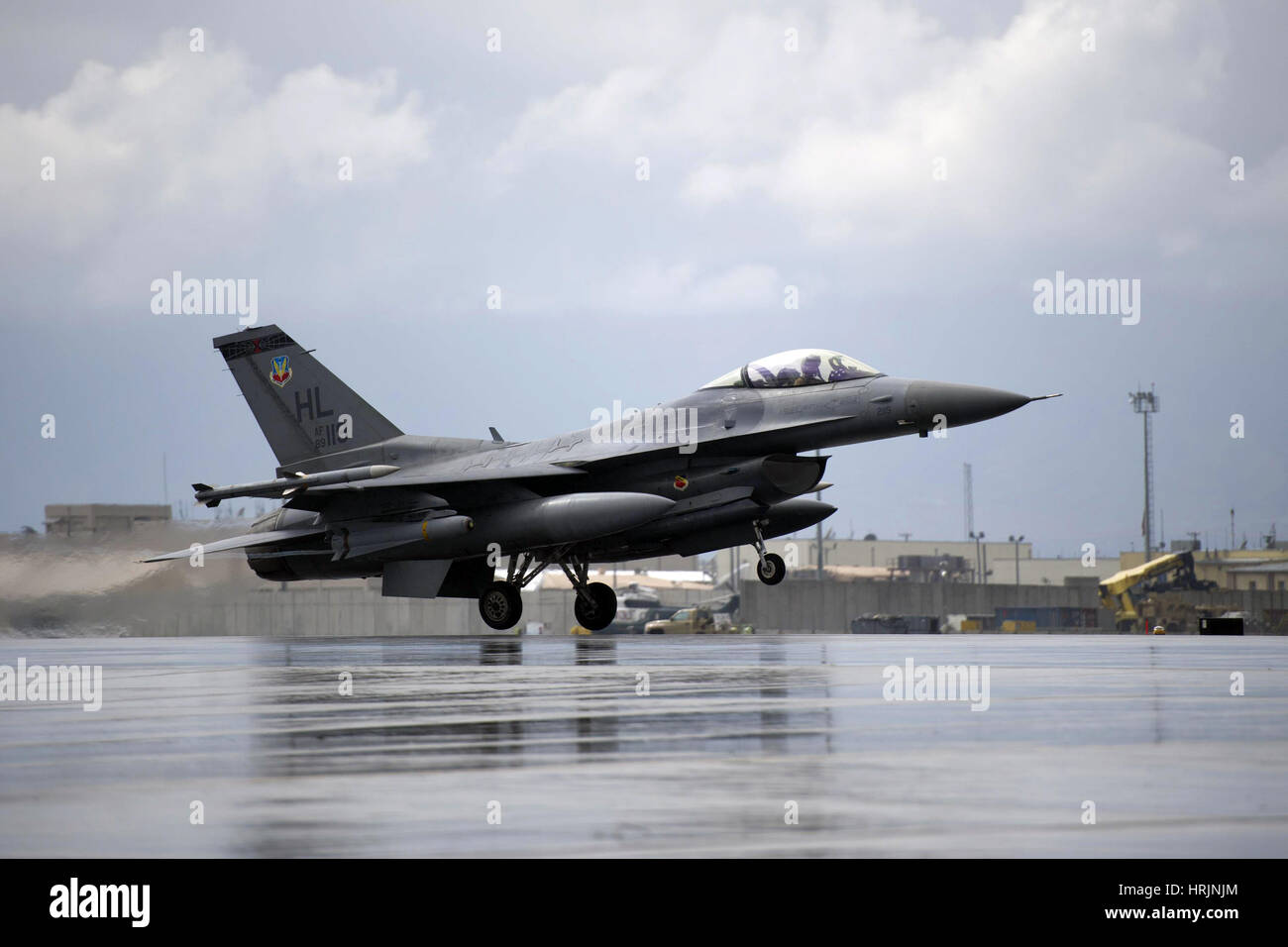 General Dynamics F-16 Fighting Falcon, 2016 Stock Photo