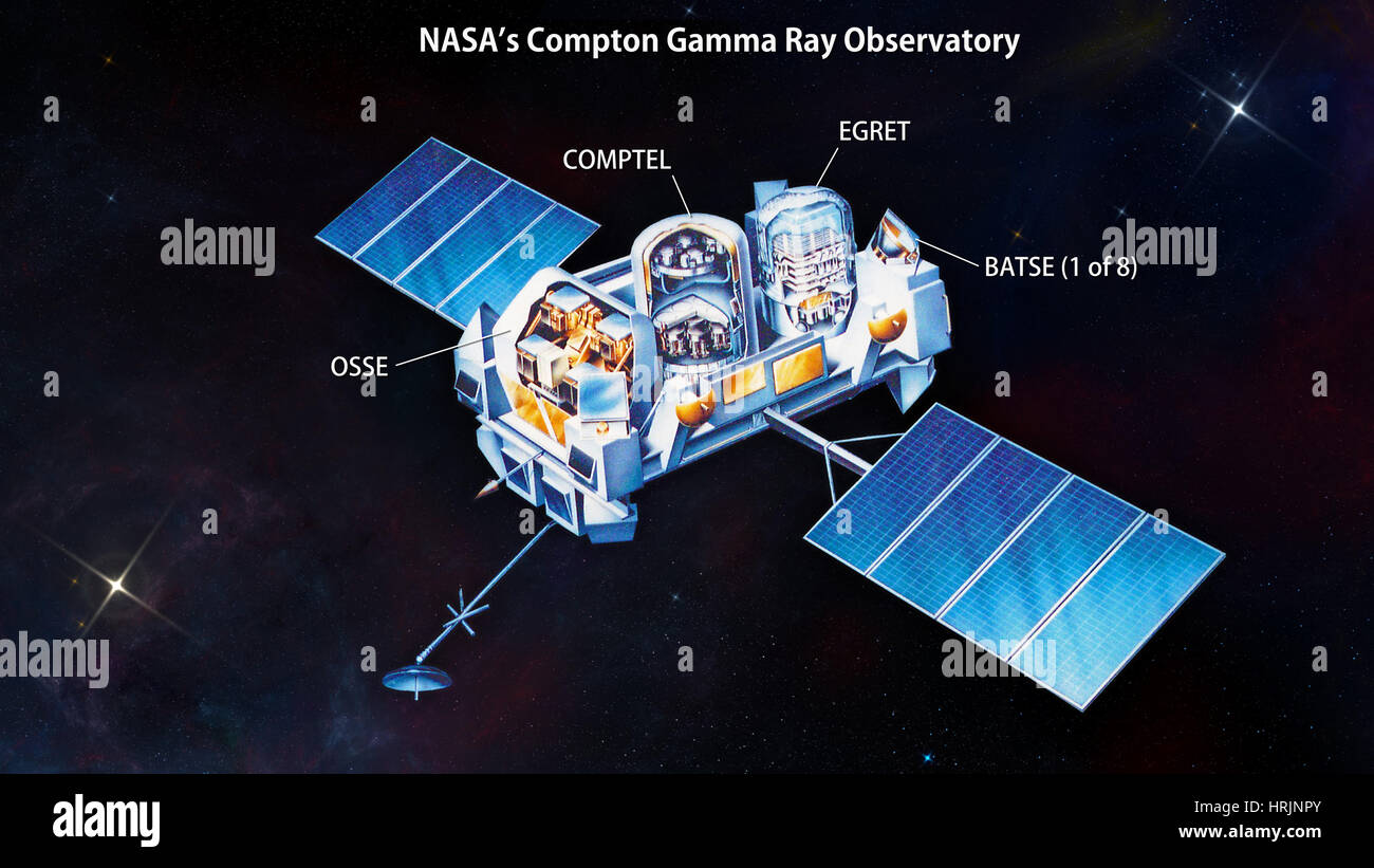 Compton Gamma-Ray Observatory Stock Photo