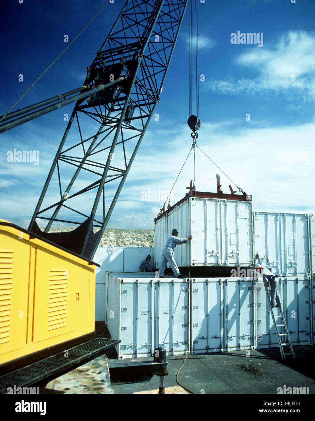 RWMC, Nuclear Waste Storage Containers, 2015 Stock Photo