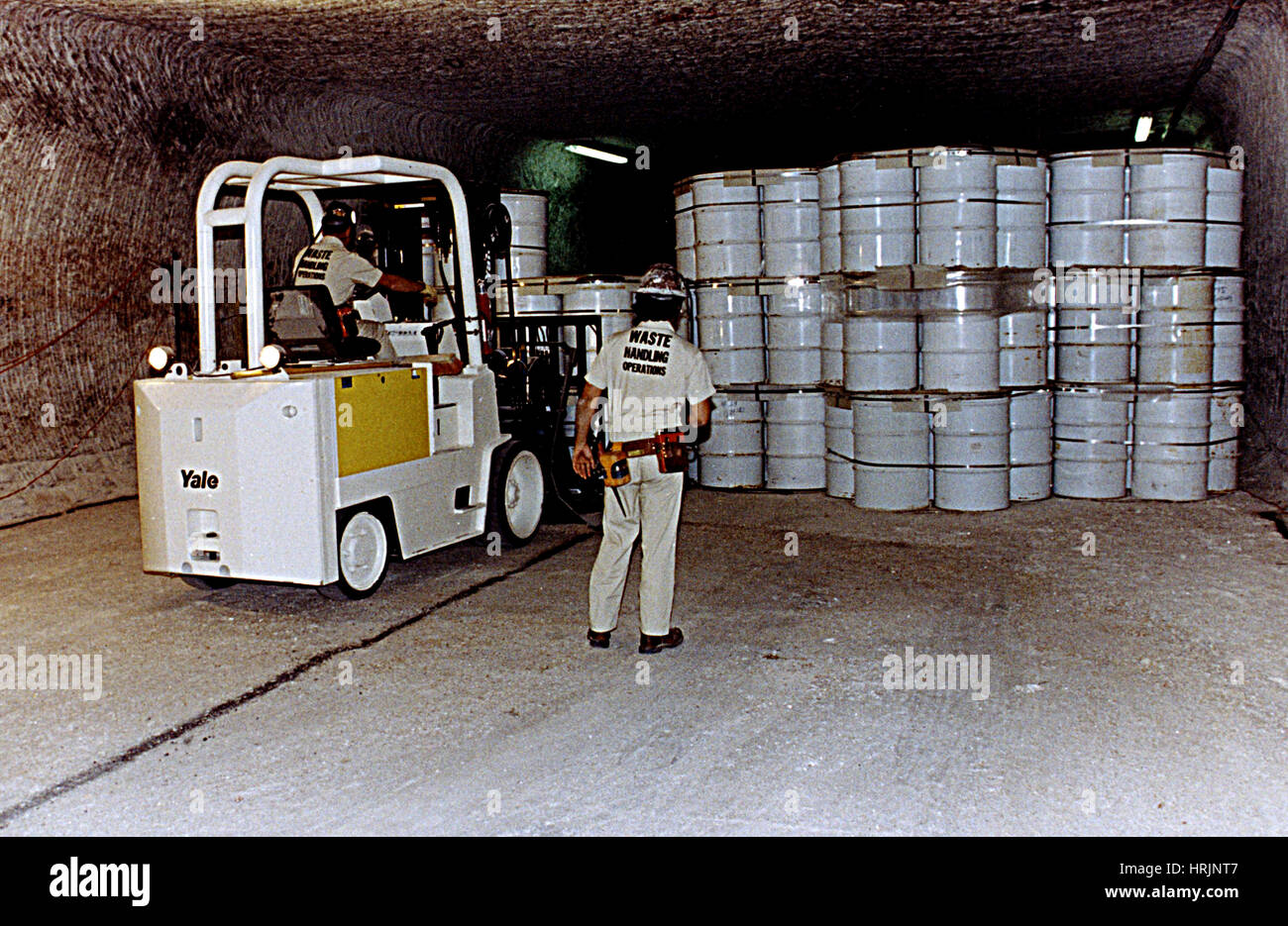 WIPP, Transuranic Radioactive Waste Storage, 2014 Stock Photo Alamy