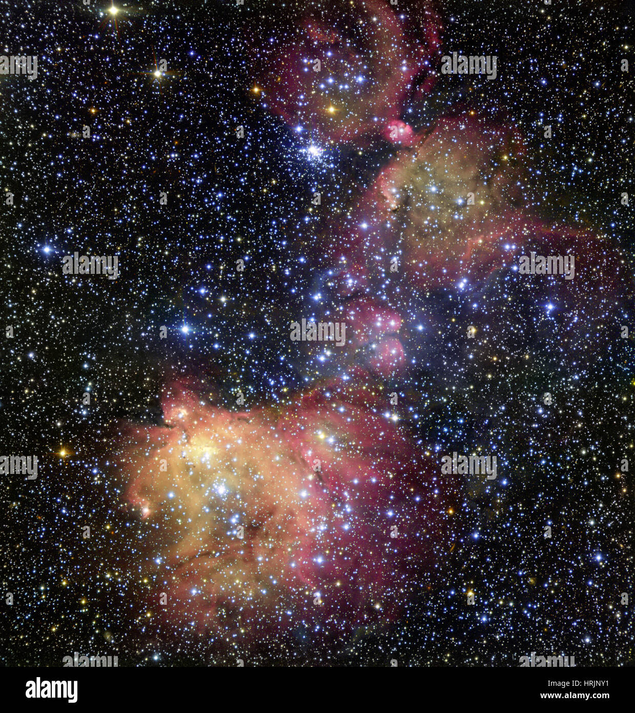 Gas Cloud in the Large Magellanic Cloud Stock Photo - Alamy