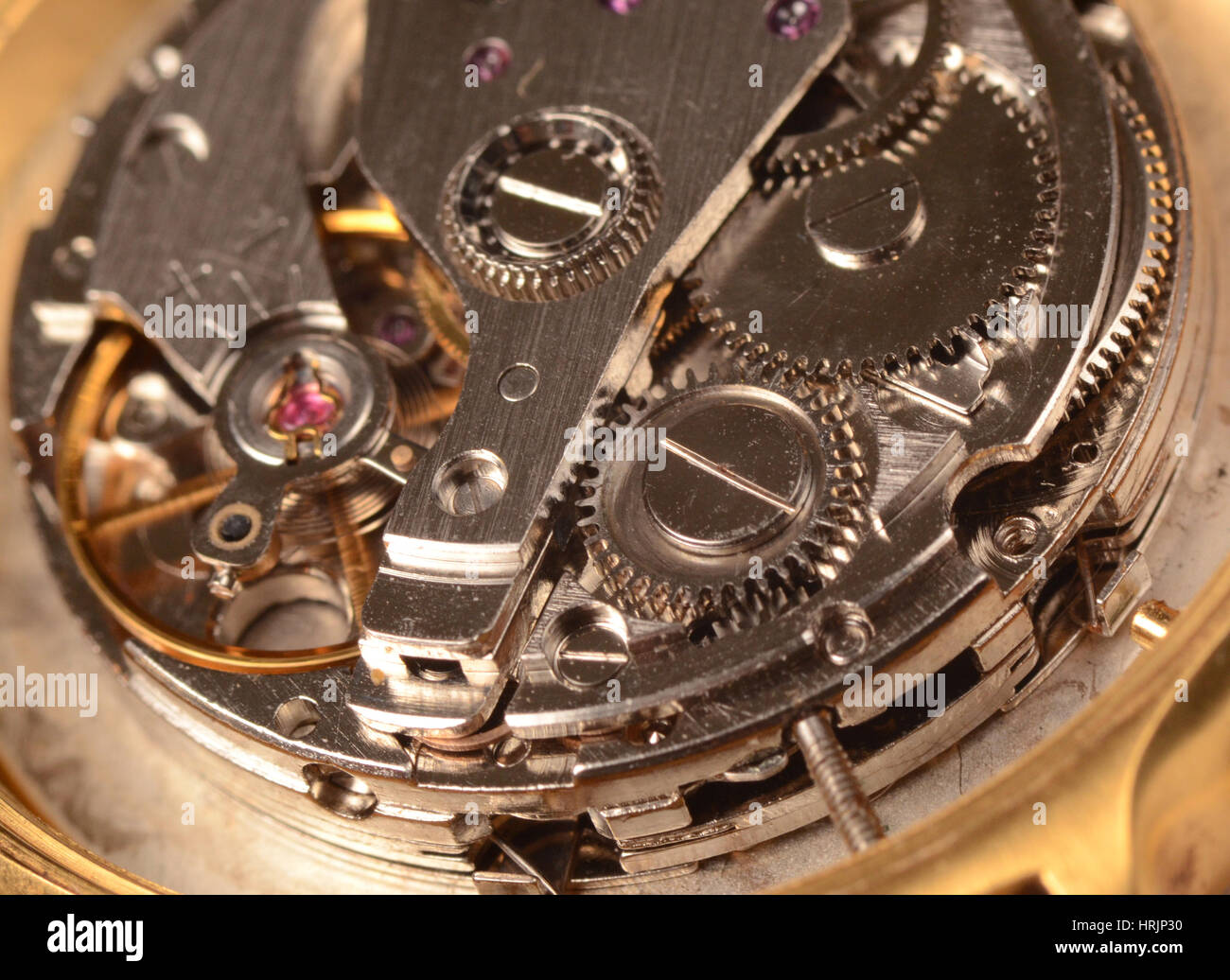 Wrist Watch Parts Stock Photo