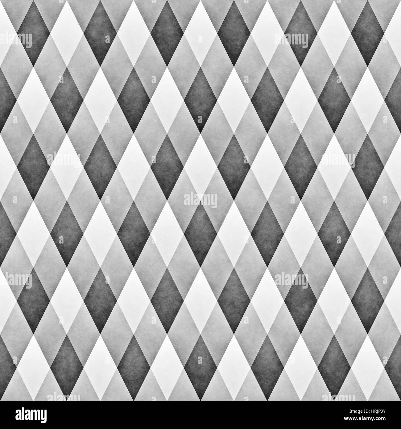 Seamles Gradient Rhombus Grid Pattern. Retro Monochrome Texture ...