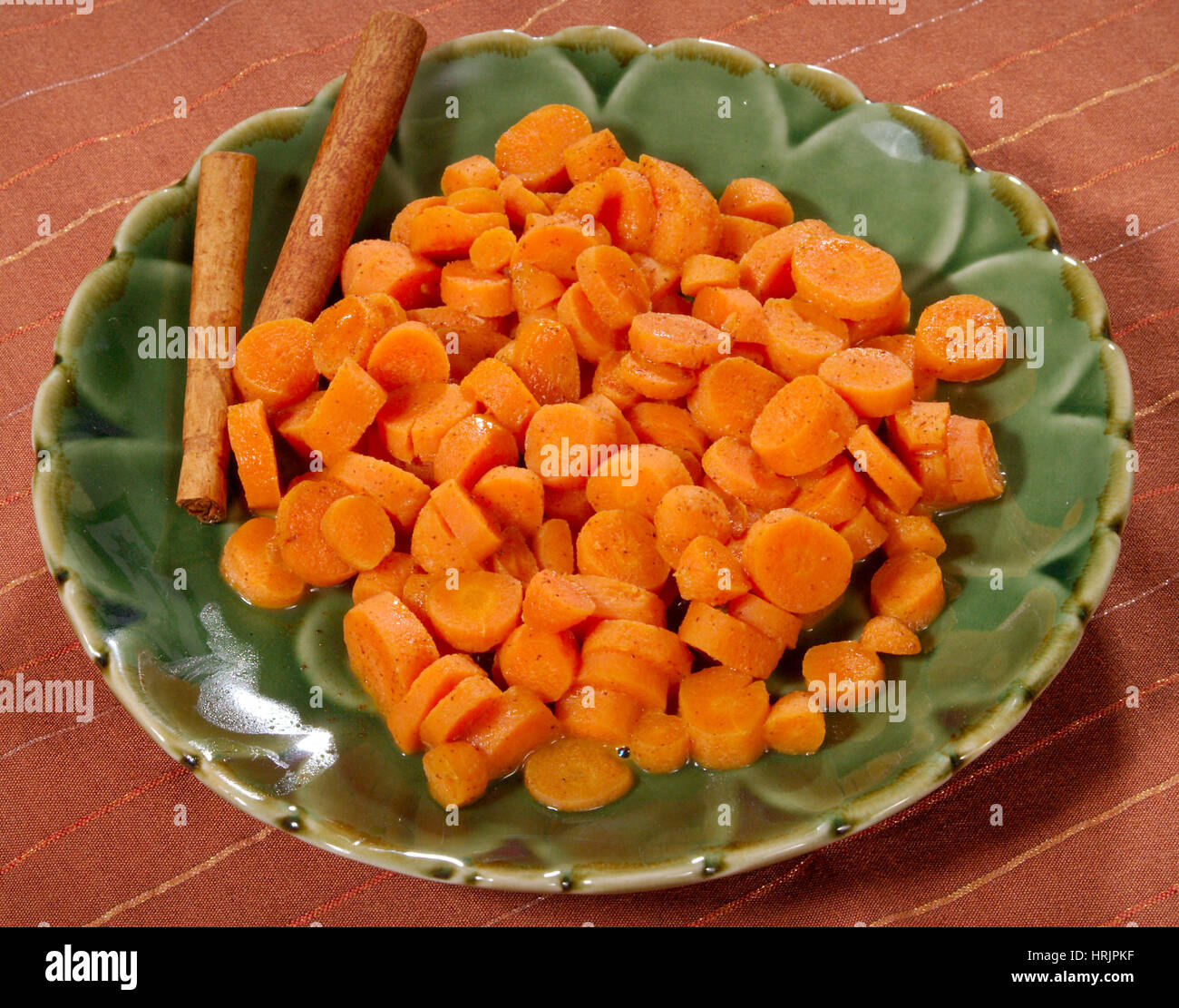 Healthy Food, Glazed Carrots Stock Photo Alamy
